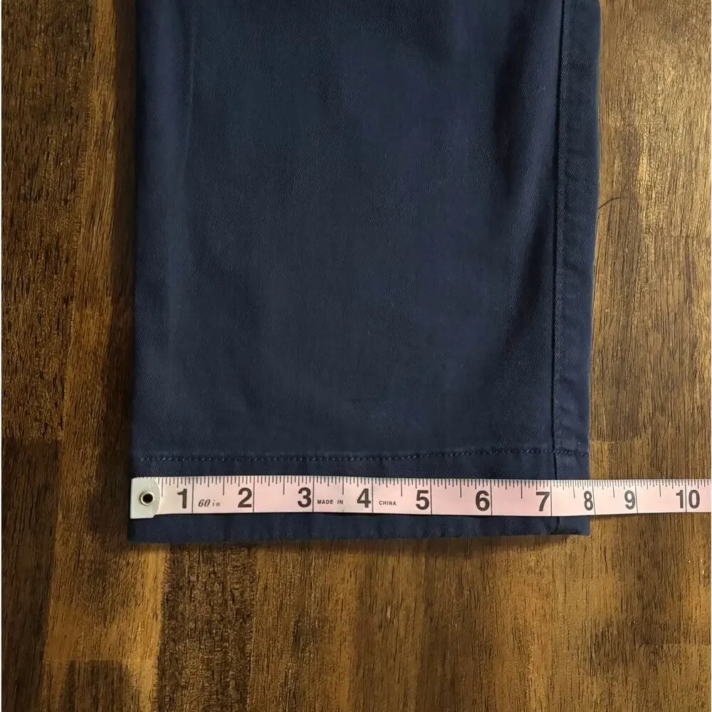 J Crew Men’s 38 x 34 Pants Athletic Slim Chino Cotton Stretch Flex Flat Front